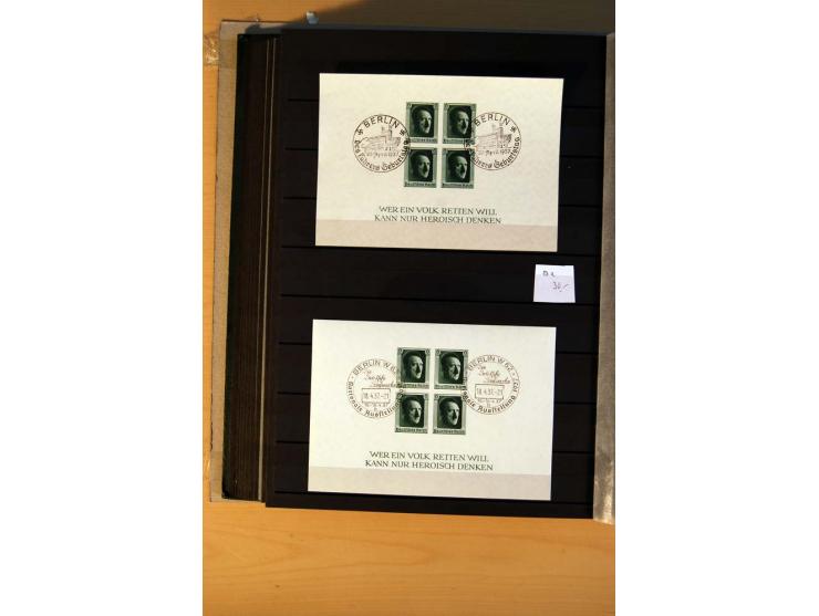 1923/45, umfangreiche ungebrauchte, postfrische und gestempelte Sammlung mit einer Vielzahl an besseren Werten, z.B. Mi.-Nr. 