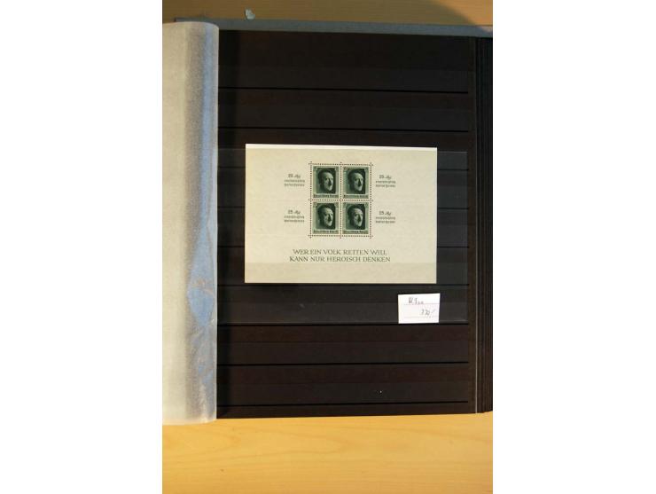1923/45, umfangreiche ungebrauchte, postfrische und gestempelte Sammlung mit einer Vielzahl an besseren Werten, z.B. Mi.-Nr. 