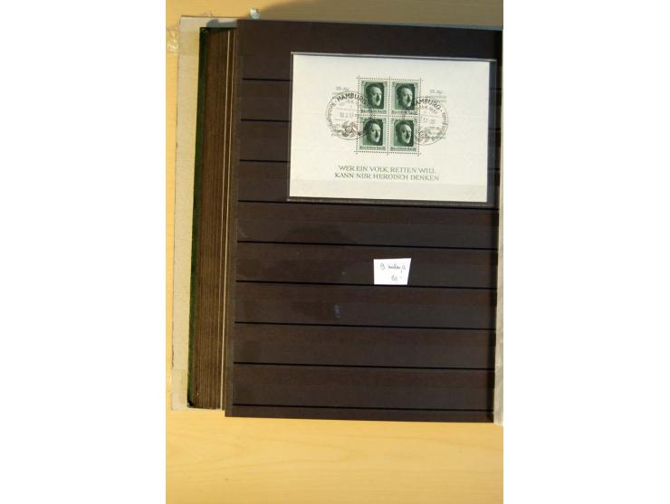 1923/45, umfangreiche ungebrauchte, postfrische und gestempelte Sammlung mit einer Vielzahl an besseren Werten, z.B. Mi.-Nr. 