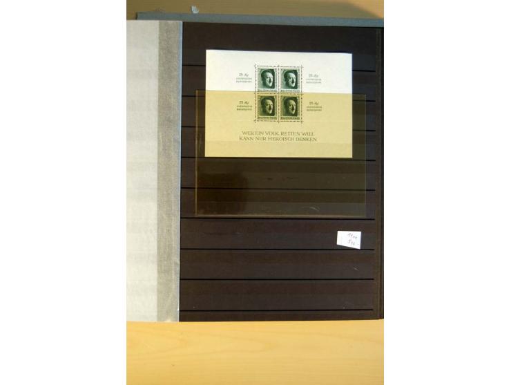 1923/45, umfangreiche ungebrauchte, postfrische und gestempelte Sammlung mit einer Vielzahl an besseren Werten, z.B. Mi.-Nr. 