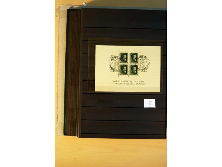 1923/45, umfangreiche ungebrauchte, postfrische und gestempelte Sammlung mit einer Vielzahl an besseren Werten, z.B. Mi.-Nr. 