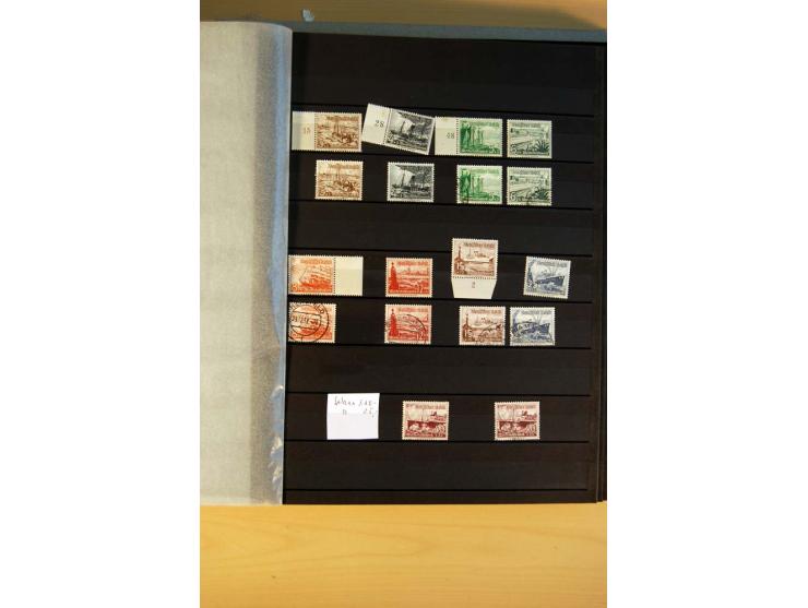 1923/45, umfangreiche ungebrauchte, postfrische und gestempelte Sammlung mit einer Vielzahl an besseren Werten, z.B. Mi.-Nr. 