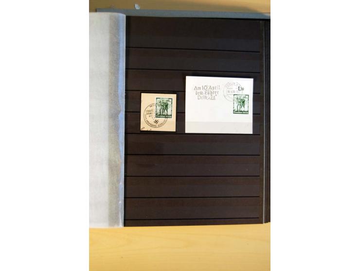 1923/45, umfangreiche ungebrauchte, postfrische und gestempelte Sammlung mit einer Vielzahl an besseren Werten, z.B. Mi.-Nr. 