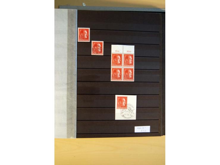 1923/45, umfangreiche ungebrauchte, postfrische und gestempelte Sammlung mit einer Vielzahl an besseren Werten, z.B. Mi.-Nr. 
