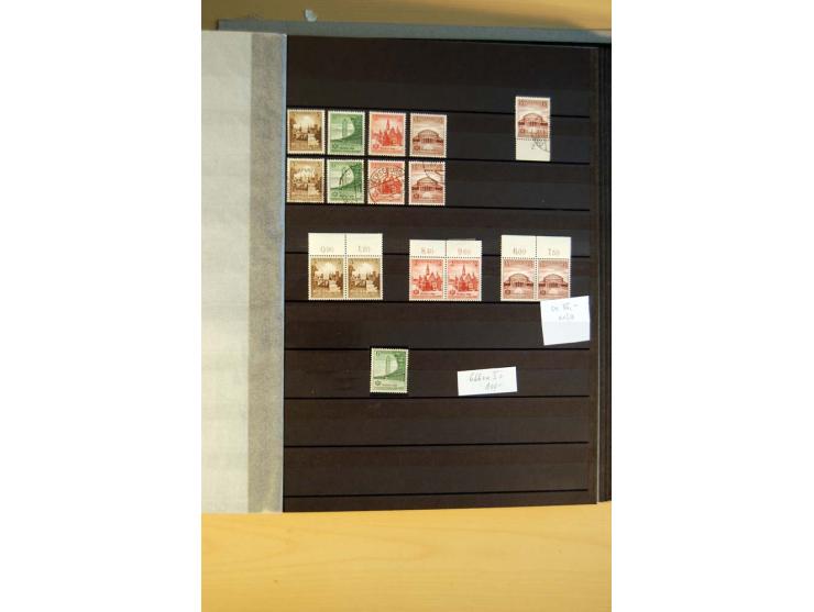 1923/45, umfangreiche ungebrauchte, postfrische und gestempelte Sammlung mit einer Vielzahl an besseren Werten, z.B. Mi.-Nr. 