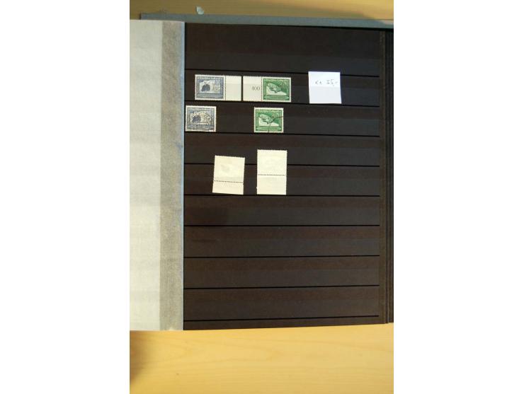 1923/45, umfangreiche ungebrauchte, postfrische und gestempelte Sammlung mit einer Vielzahl an besseren Werten, z.B. Mi.-Nr. 