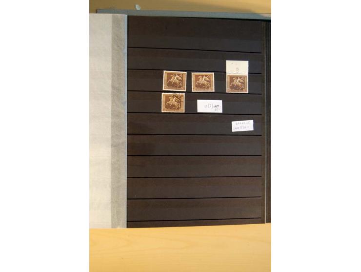 1923/45, umfangreiche ungebrauchte, postfrische und gestempelte Sammlung mit einer Vielzahl an besseren Werten, z.B. Mi.-Nr. 