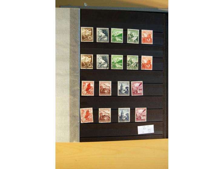 1923/45, umfangreiche ungebrauchte, postfrische und gestempelte Sammlung mit einer Vielzahl an besseren Werten, z.B. Mi.-Nr. 