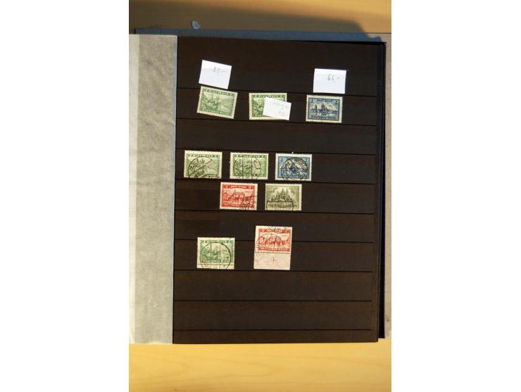 1923/45, umfangreiche ungebrauchte, postfrische und gestempelte Sammlung mit einer Vielzahl an besseren Werten, z.B. Mi.-Nr. 