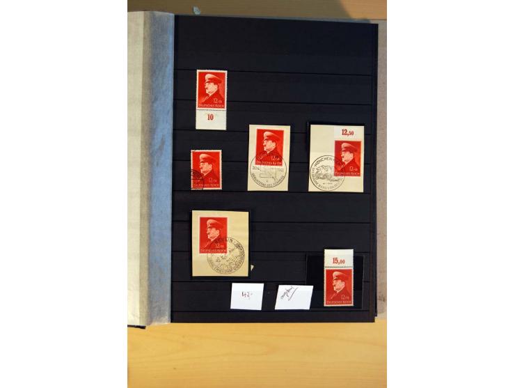 1923/45, umfangreiche ungebrauchte, postfrische und gestempelte Sammlung mit einer Vielzahl an besseren Werten, z.B. Mi.-Nr. 