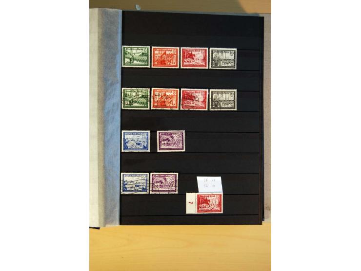1923/45, umfangreiche ungebrauchte, postfrische und gestempelte Sammlung mit einer Vielzahl an besseren Werten, z.B. Mi.-Nr. 