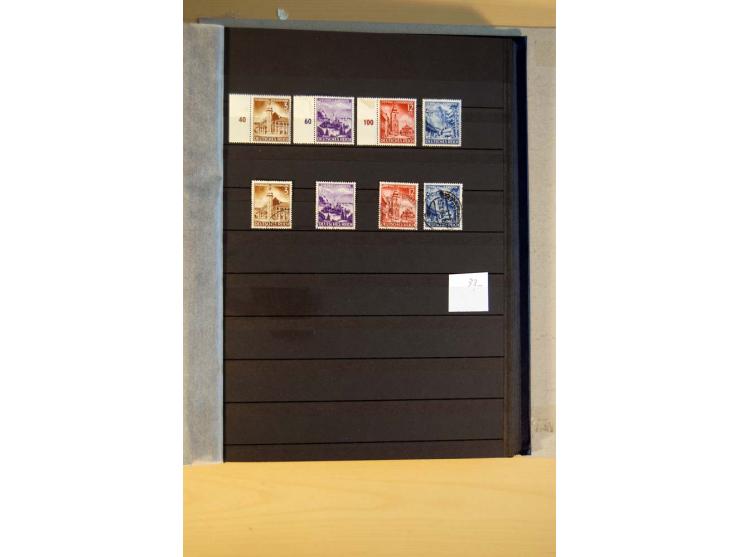 1923/45, umfangreiche ungebrauchte, postfrische und gestempelte Sammlung mit einer Vielzahl an besseren Werten, z.B. Mi.-Nr. 