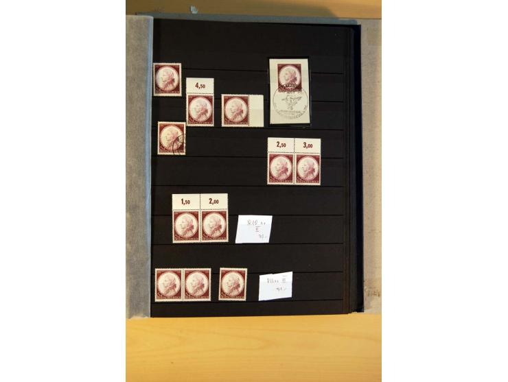 1923/45, umfangreiche ungebrauchte, postfrische und gestempelte Sammlung mit einer Vielzahl an besseren Werten, z.B. Mi.-Nr. 