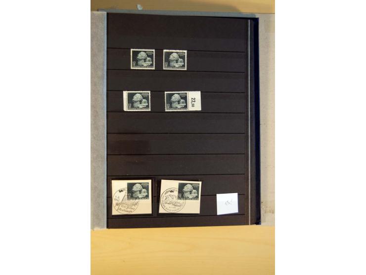 1923/45, umfangreiche ungebrauchte, postfrische und gestempelte Sammlung mit einer Vielzahl an besseren Werten, z.B. Mi.-Nr. 