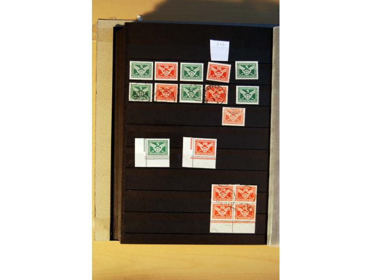1923/45, umfangreiche ungebrauchte, postfrische und gestempelte Sammlung mit einer Vielzahl an besseren Werten, z.B. Mi.-Nr. 