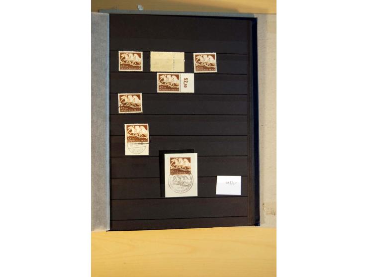 1923/45, umfangreiche ungebrauchte, postfrische und gestempelte Sammlung mit einer Vielzahl an besseren Werten, z.B. Mi.-Nr. 