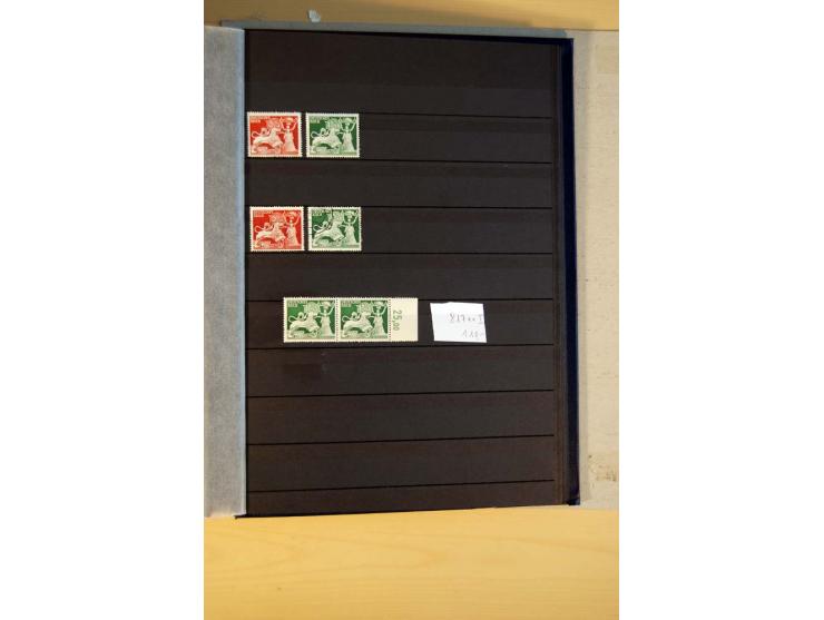 1923/45, umfangreiche ungebrauchte, postfrische und gestempelte Sammlung mit einer Vielzahl an besseren Werten, z.B. Mi.-Nr. 