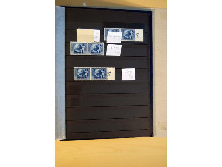 1923/45, umfangreiche ungebrauchte, postfrische und gestempelte Sammlung mit einer Vielzahl an besseren Werten, z.B. Mi.-Nr. 