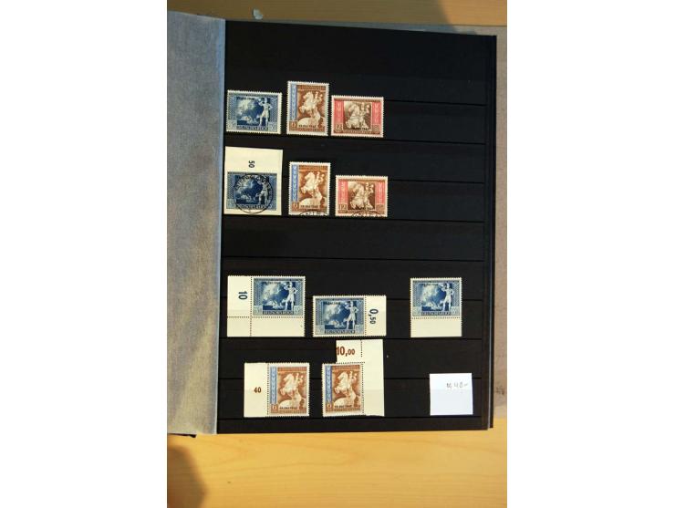 1923/45, umfangreiche ungebrauchte, postfrische und gestempelte Sammlung mit einer Vielzahl an besseren Werten, z.B. Mi.-Nr. 