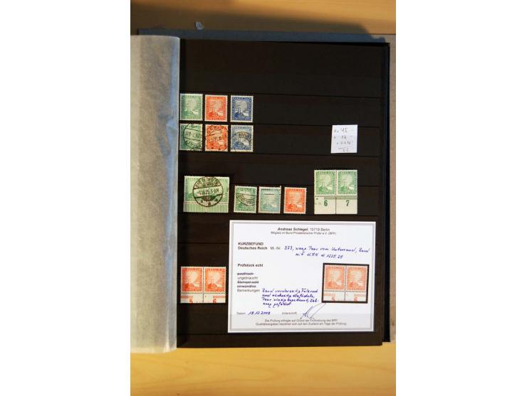 1923/45, umfangreiche ungebrauchte, postfrische und gestempelte Sammlung mit einer Vielzahl an besseren Werten, z.B. Mi.-Nr. 