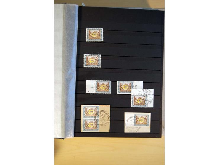 1923/45, umfangreiche ungebrauchte, postfrische und gestempelte Sammlung mit einer Vielzahl an besseren Werten, z.B. Mi.-Nr. 