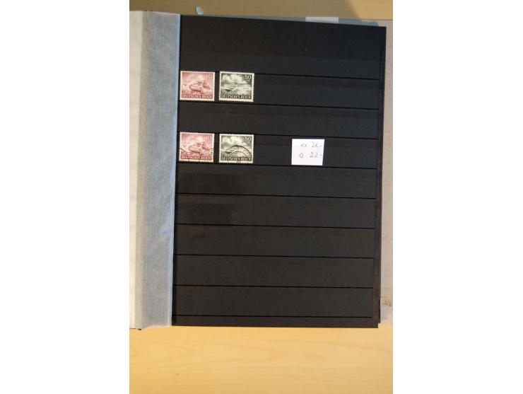 1923/45, umfangreiche ungebrauchte, postfrische und gestempelte Sammlung mit einer Vielzahl an besseren Werten, z.B. Mi.-Nr. 