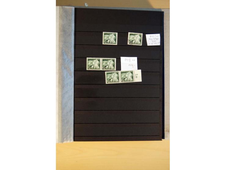 1923/45, umfangreiche ungebrauchte, postfrische und gestempelte Sammlung mit einer Vielzahl an besseren Werten, z.B. Mi.-Nr. 