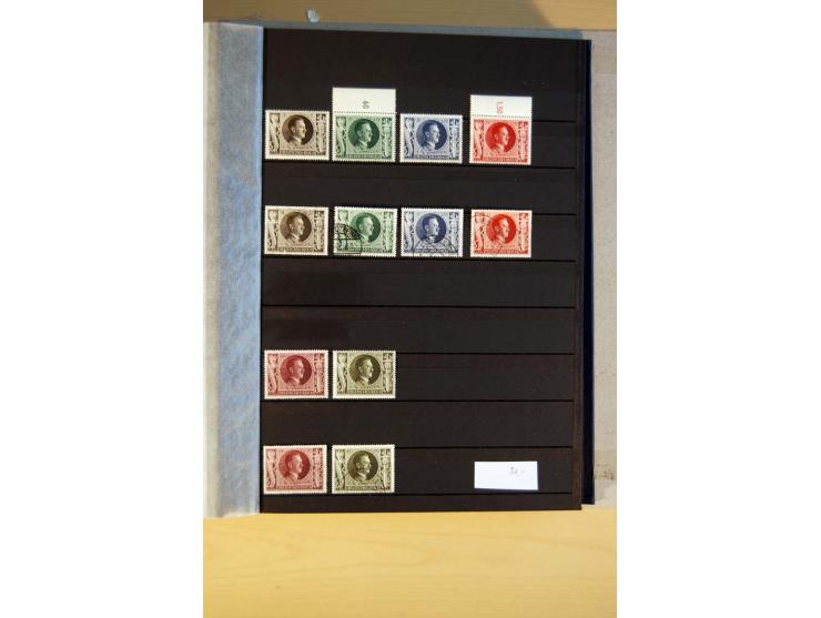 1923/45, umfangreiche ungebrauchte, postfrische und gestempelte Sammlung mit einer Vielzahl an besseren Werten, z.B. Mi.-Nr. 
