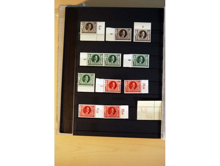 1923/45, umfangreiche ungebrauchte, postfrische und gestempelte Sammlung mit einer Vielzahl an besseren Werten, z.B. Mi.-Nr. 