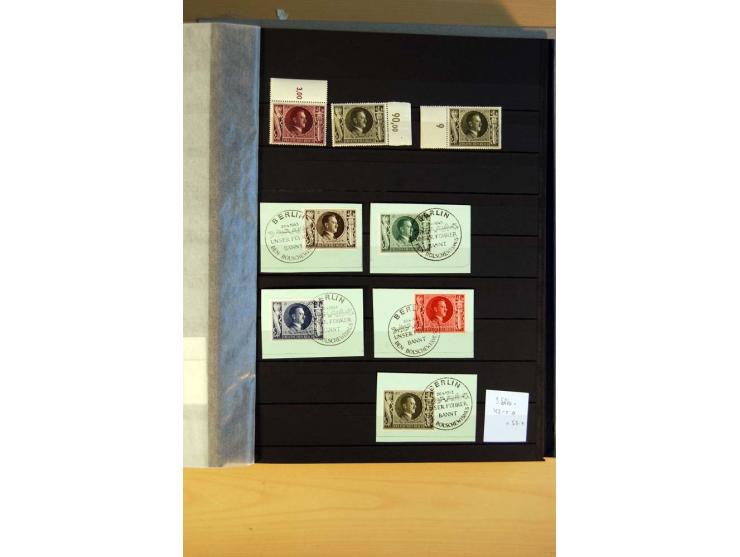 1923/45, umfangreiche ungebrauchte, postfrische und gestempelte Sammlung mit einer Vielzahl an besseren Werten, z.B. Mi.-Nr. 