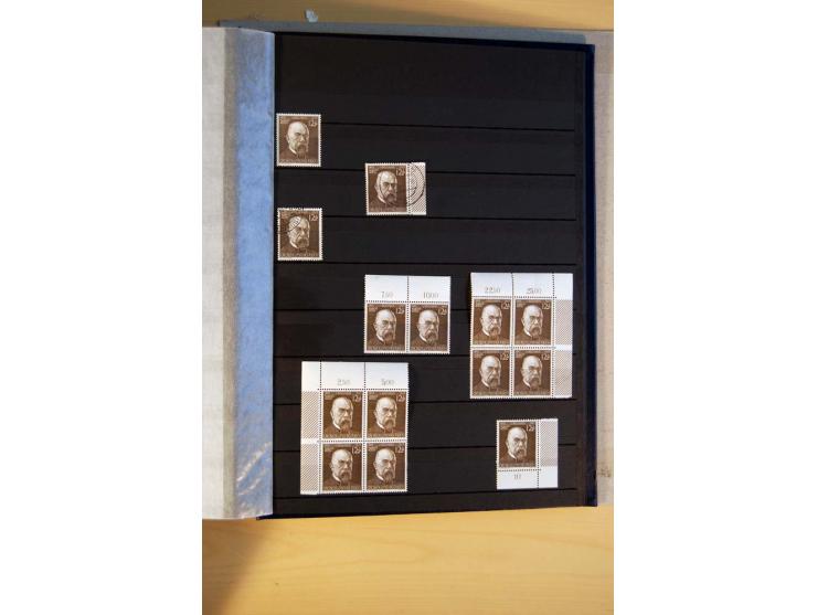 1923/45, umfangreiche ungebrauchte, postfrische und gestempelte Sammlung mit einer Vielzahl an besseren Werten, z.B. Mi.-Nr. 