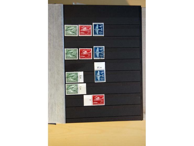 1923/45, umfangreiche ungebrauchte, postfrische und gestempelte Sammlung mit einer Vielzahl an besseren Werten, z.B. Mi.-Nr. 