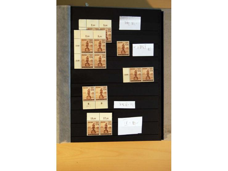 1923/45, umfangreiche ungebrauchte, postfrische und gestempelte Sammlung mit einer Vielzahl an besseren Werten, z.B. Mi.-Nr. 