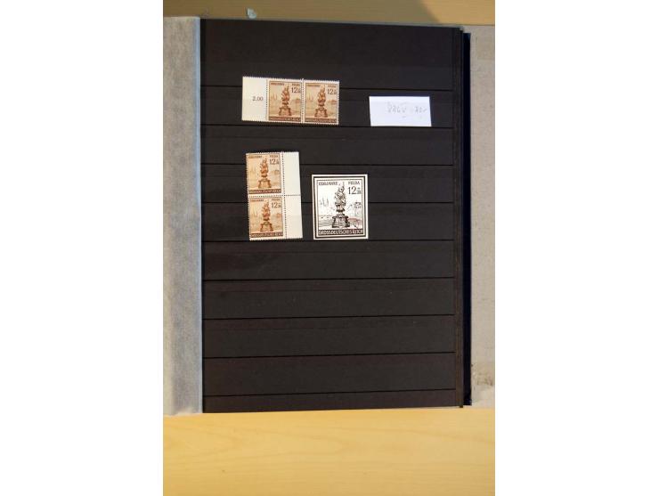 1923/45, umfangreiche ungebrauchte, postfrische und gestempelte Sammlung mit einer Vielzahl an besseren Werten, z.B. Mi.-Nr. 