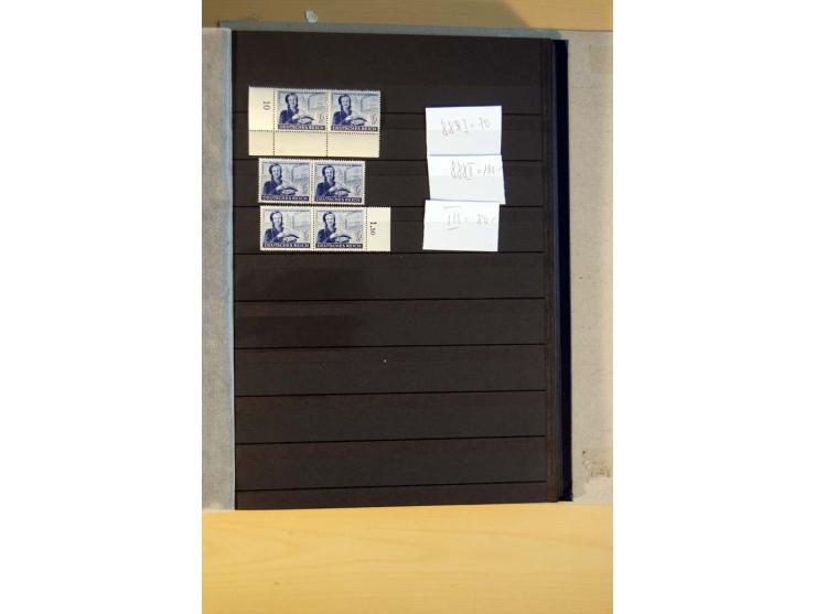 1923/45, umfangreiche ungebrauchte, postfrische und gestempelte Sammlung mit einer Vielzahl an besseren Werten, z.B. Mi.-Nr. 