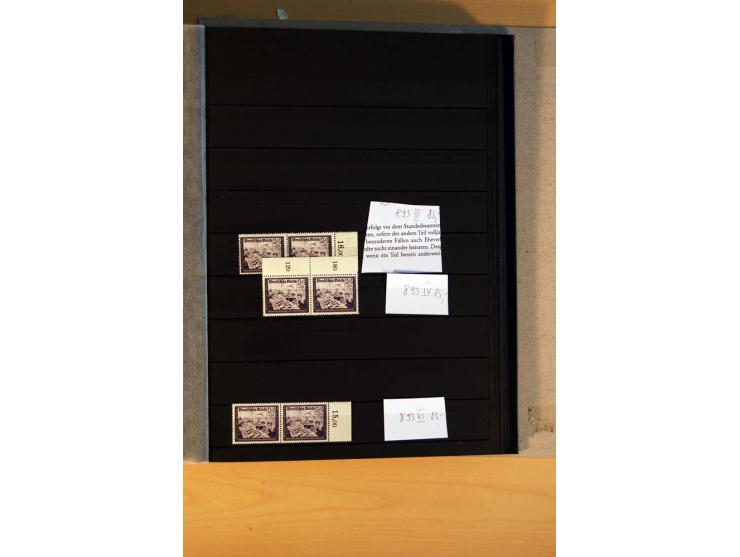 1923/45, umfangreiche ungebrauchte, postfrische und gestempelte Sammlung mit einer Vielzahl an besseren Werten, z.B. Mi.-Nr. 