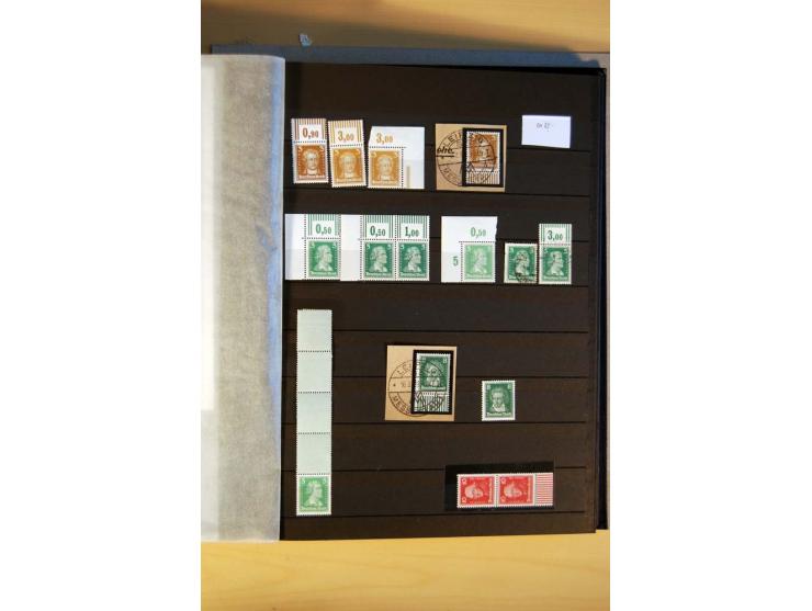1923/45, umfangreiche ungebrauchte, postfrische und gestempelte Sammlung mit einer Vielzahl an besseren Werten, z.B. Mi.-Nr. 