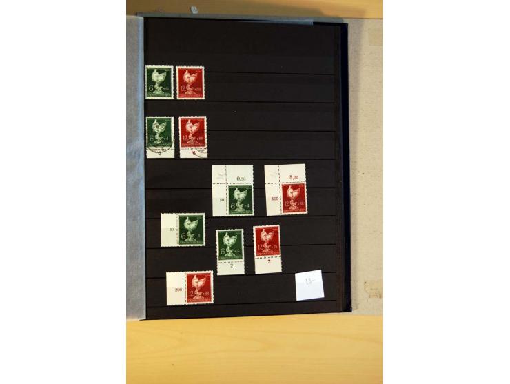 1923/45, umfangreiche ungebrauchte, postfrische und gestempelte Sammlung mit einer Vielzahl an besseren Werten, z.B. Mi.-Nr. 