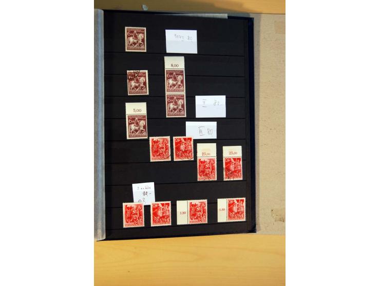 1923/45, umfangreiche ungebrauchte, postfrische und gestempelte Sammlung mit einer Vielzahl an besseren Werten, z.B. Mi.-Nr. 