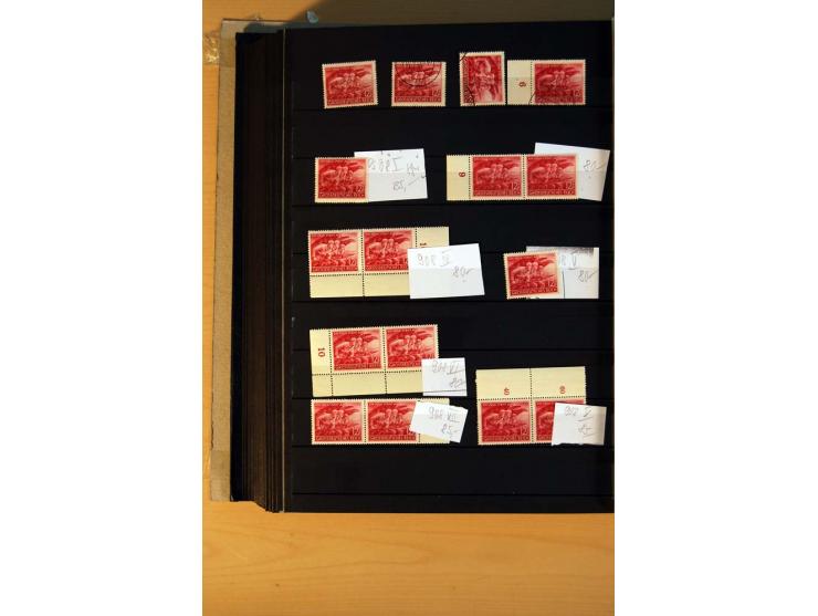 1923/45, umfangreiche ungebrauchte, postfrische und gestempelte Sammlung mit einer Vielzahl an besseren Werten, z.B. Mi.-Nr. 