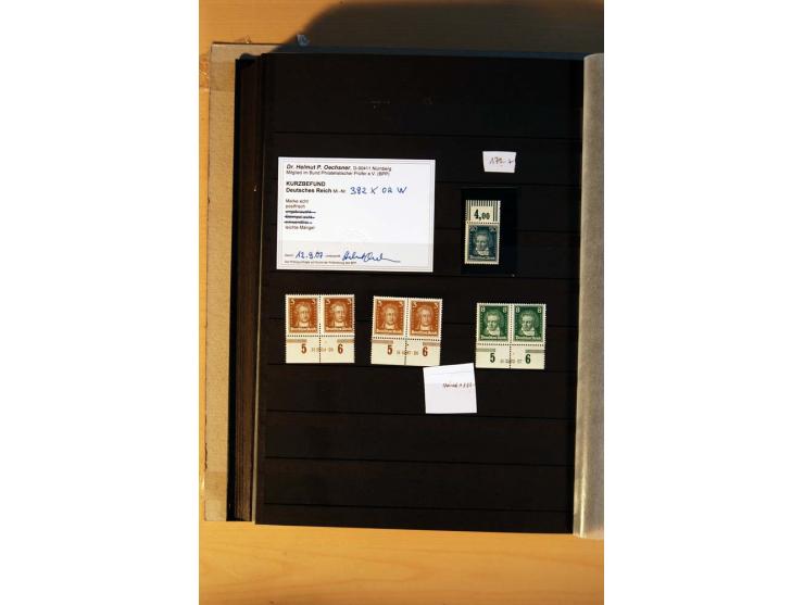1923/45, umfangreiche ungebrauchte, postfrische und gestempelte Sammlung mit einer Vielzahl an besseren Werten, z.B. Mi.-Nr. 