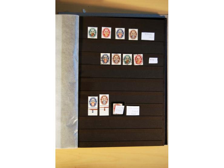 1923/45, umfangreiche ungebrauchte, postfrische und gestempelte Sammlung mit einer Vielzahl an besseren Werten, z.B. Mi.-Nr. 