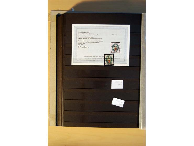 1923/45, umfangreiche ungebrauchte, postfrische und gestempelte Sammlung mit einer Vielzahl an besseren Werten, z.B. Mi.-Nr. 