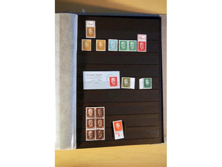 1923/45, umfangreiche ungebrauchte, postfrische und gestempelte Sammlung mit einer Vielzahl an besseren Werten, z.B. Mi.-Nr. 