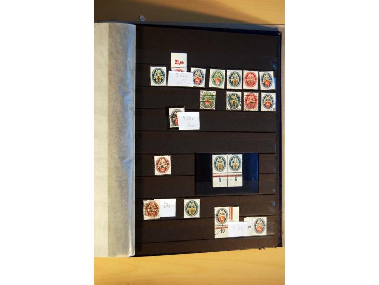 1923/45, umfangreiche ungebrauchte, postfrische und gestempelte Sammlung mit einer Vielzahl an besseren Werten, z.B. Mi.-Nr. 