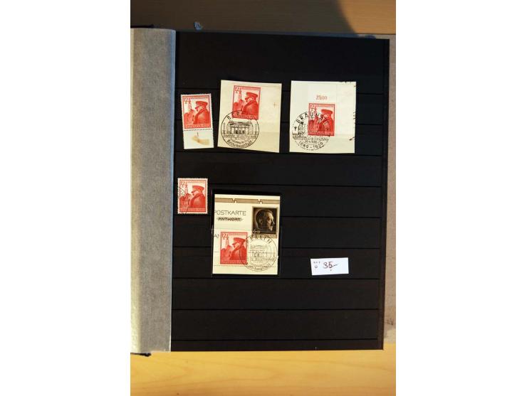 1923/45, umfangreiche ungebrauchte, postfrische und gestempelte Sammlung mit einer Vielzahl an besseren Werten, z.B. Mi.-Nr. 
