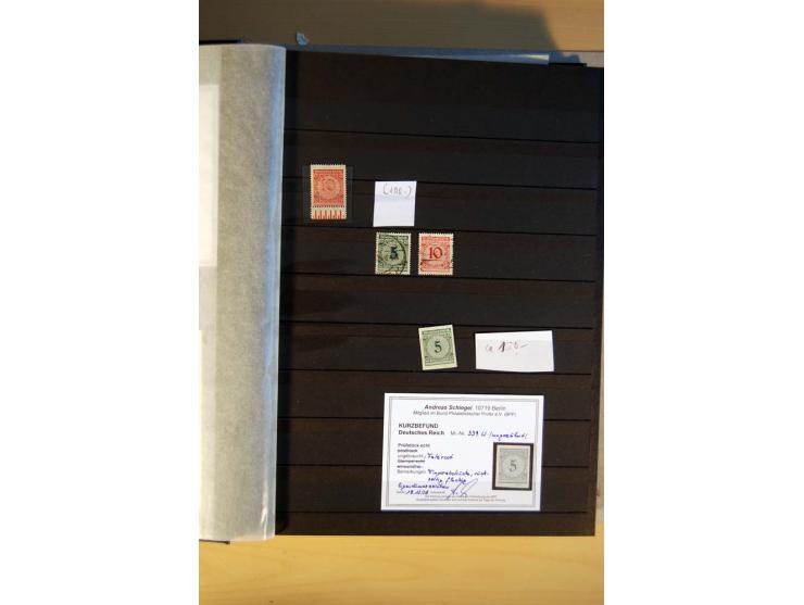 1923/45, umfangreiche ungebrauchte, postfrische und gestempelte Sammlung mit einer Vielzahl an besseren Werten, z.B. Mi.-Nr. 