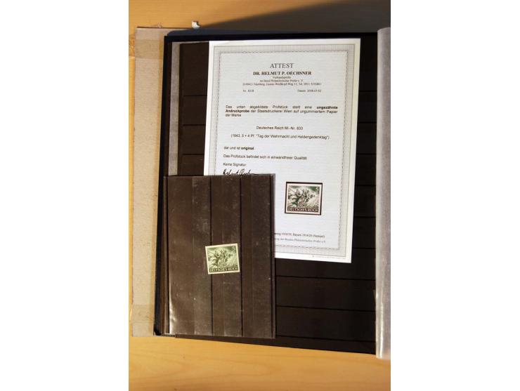 1923/45, umfangreiche ungebrauchte, postfrische und gestempelte Sammlung mit einer Vielzahl an besseren Werten, z.B. Mi.-Nr. 