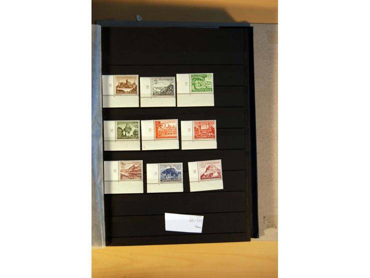 1923/45, umfangreiche ungebrauchte, postfrische und gestempelte Sammlung mit einer Vielzahl an besseren Werten, z.B. Mi.-Nr. 