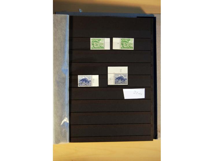 1923/45, umfangreiche ungebrauchte, postfrische und gestempelte Sammlung mit einer Vielzahl an besseren Werten, z.B. Mi.-Nr. 